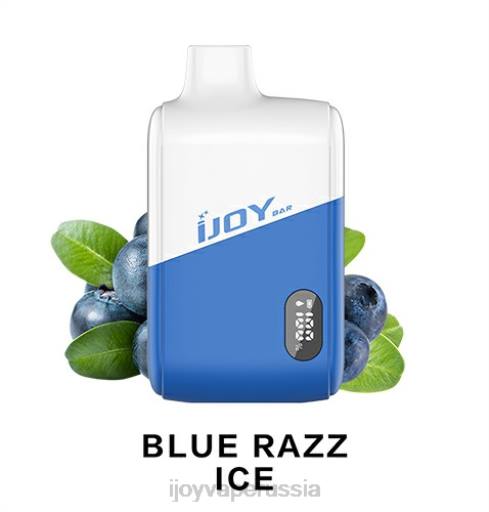 iJOY Bar IC8000 одноразовый 04JN179 - iJOY Vape Moskva синий разз лед