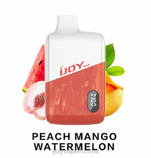 iJOY Bar IC8000 одноразовый 04JN191 - iJOY Bar Купить персик, манго, арбуз